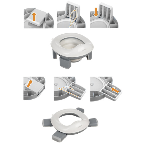 Nocnik przenośny/ turystyczny Kruzzel 25510 - obrazek 4