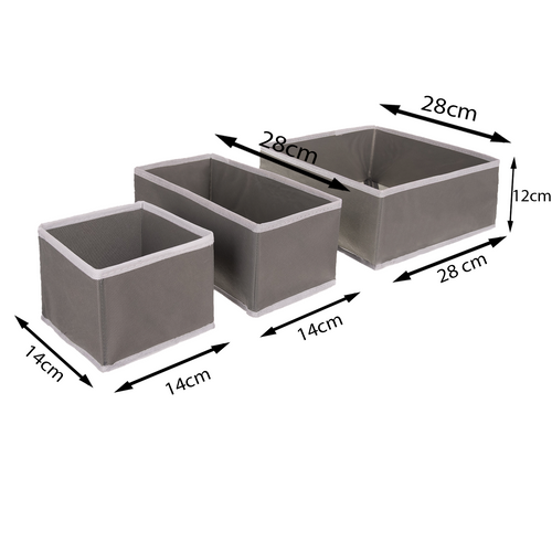 Organizer na bieliznę - zestaw 6szt. Ruhhy 25764 - obrazek 3