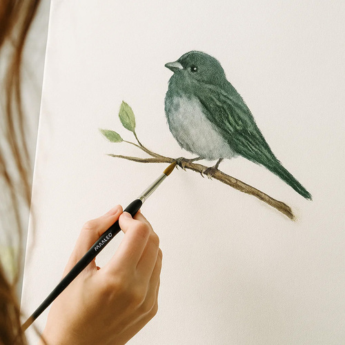 Pędzle do malowania 11szt.z podstawką Maaleo 26118 - obrazek 10