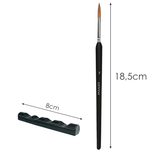 Pędzle do malowania 11szt.z podstawką Maaleo 26118 - obrazek 3