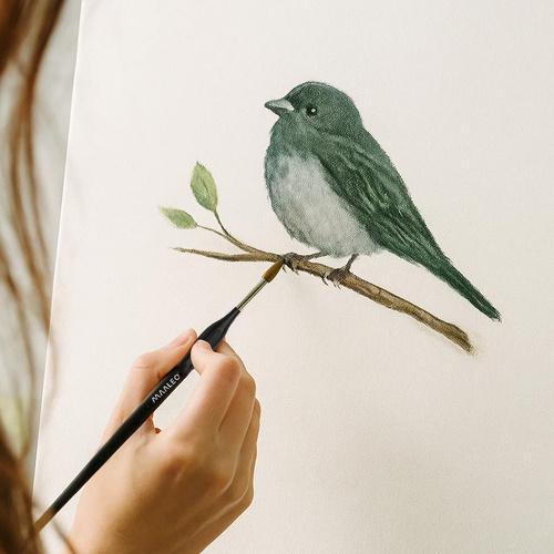 Pędzle do malowania 5 szt.z podstawką Maaleo 26119 - obrazek 5