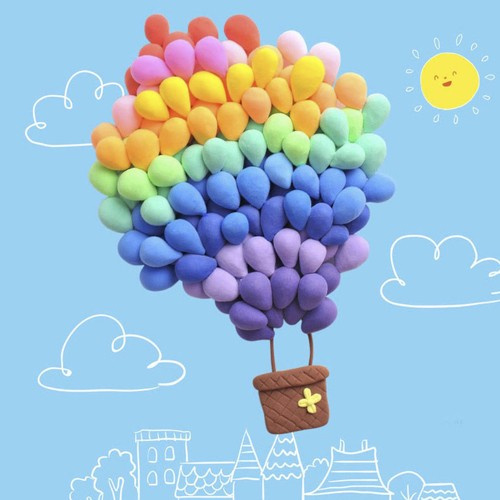 Piankolina- plastelina zestaw 96szt. Kruzzel 21657 - obrazek 6