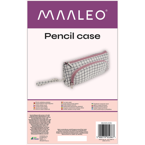 Piórnik rozkładany podwójny Maaleo 24509 - obrazek 12