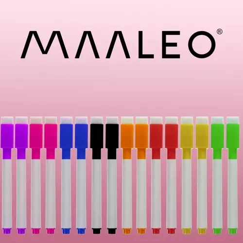 Pisaki suchościeralne- zestaw 16szt. Maaleo 21647 - obrazek 9