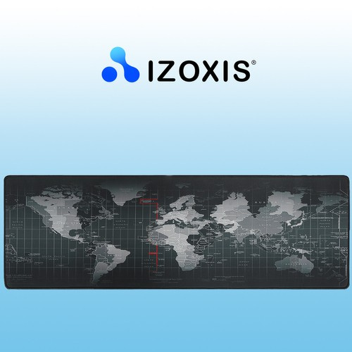 Podkładka pod mysz klawiaturę szara - obrazek 2