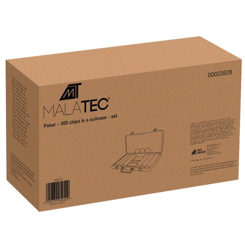 Poker - zestaw 300 żetonów w walizce HQ 23528 - obrazek 15