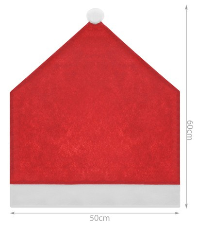 Pokrowiec na krzesło zestaw 6 szt + obrus - obrazek 2