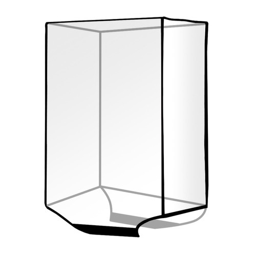 Pokrowiec na walizkę przezroczysty Trizand 23922 - obrazek 12