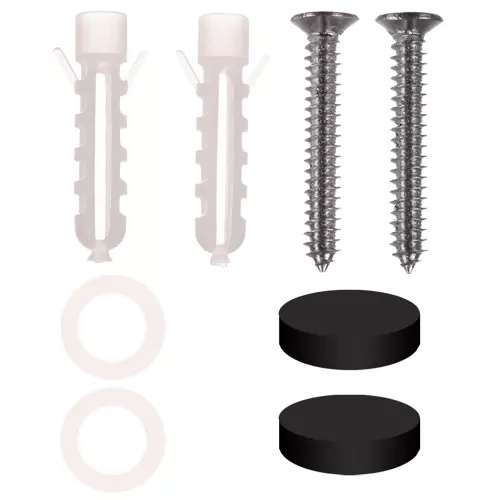 Półka łazienkowa czarna Ruhhy 19188 - obrazek 10