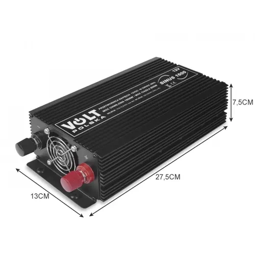 Przetwornica SINUS 1600 12/230V (800/1600) - obrazek 2