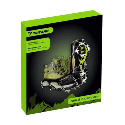 Raczki na buty/kolce antypoślizgowe 36-40 Trizand - obrazek 2