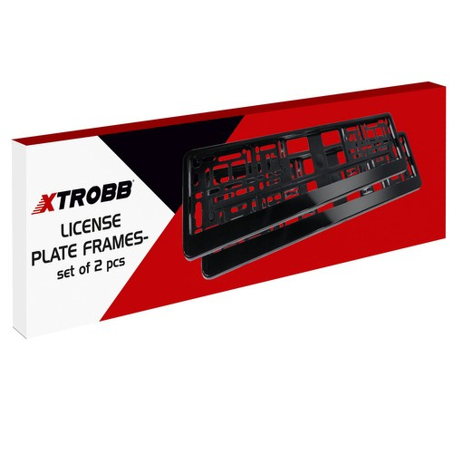 Ramka pod tablice rejestracyjną 2szt. Xtrobb 22028 - obrazek 2
