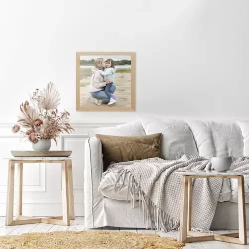 Ramka sosnowa 28,5x28,5cm Malatec 19919 - obrazek 4