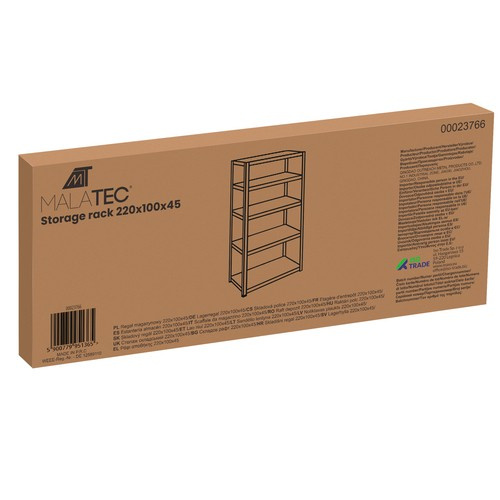Regał magazynowy 220x100x45 Malatec 23766 - obrazek 12