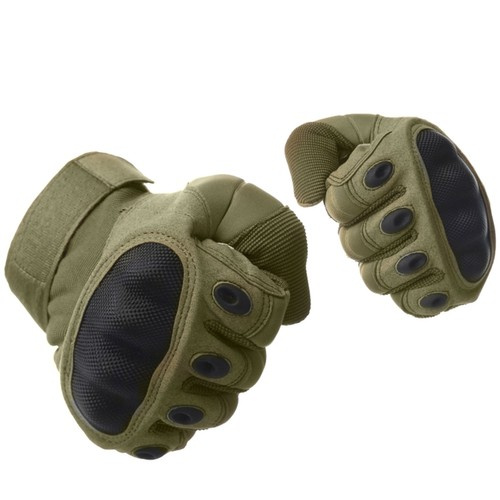 Rękawiczki taktyczne L- khaki Trizand 21771 - obrazek 11