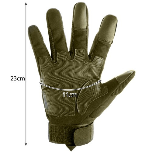 Rękawiczki taktyczne L- khaki Trizand 21771 - obrazek 13