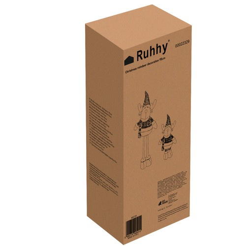 Renifer świąteczny- teleskopowy 95cm Ruhhy 22329 - obrazek 13