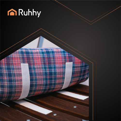 Rzep samoprzylepny biały 5m x 2,5cm Ruhhy 25999 - obrazek 4