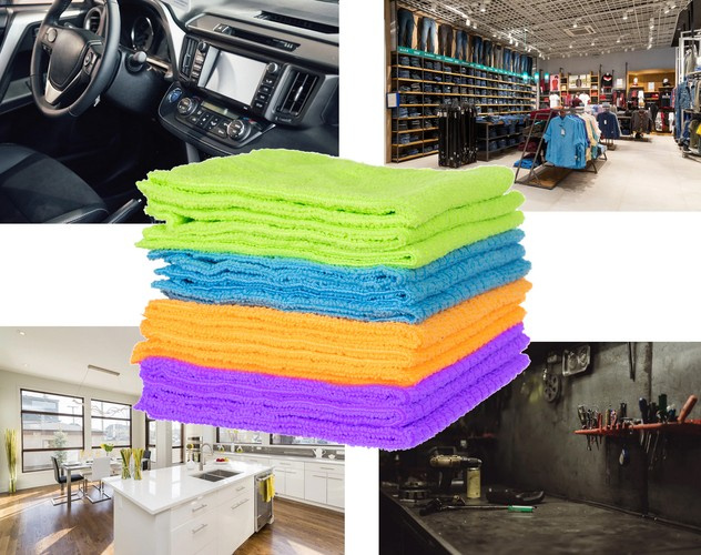 Ściereczki z mikrofibry - zestaw 12szt. - obrazek 12