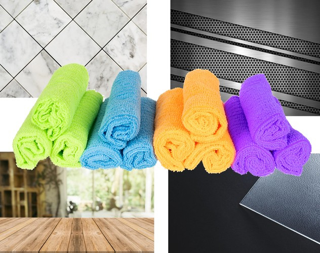 Ściereczki z mikrofibry - zestaw 12szt. - obrazek 8