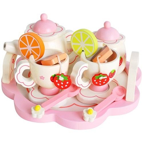 Serwis do herbaty drewniany Kruzzel 21950 - obrazek 9