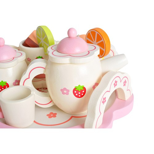 Serwis do herbaty drewniany Kruzzel 21950 - obrazek 11