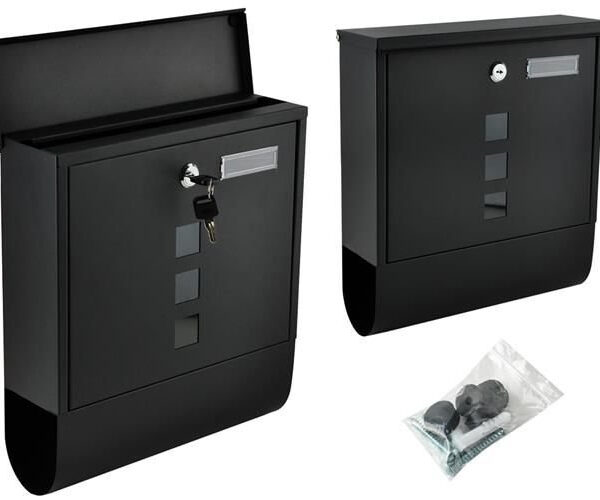 Skrzynka na listy - czarna