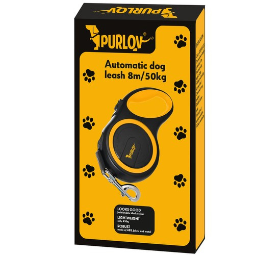 Smycz automatyczna dla psa 8m/50kg Purlov 19786 - obrazek 13
