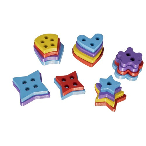 Sorter drewniany- łowienie rybek Kruzzel 22565 - obrazek 9