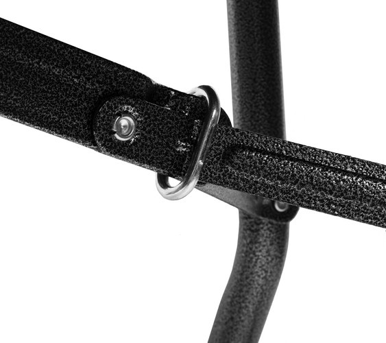 Stół ogrodowy składany czarny 180cm - obrazek 6