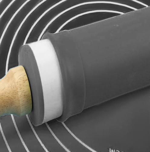 Stolnica silikonowa + wałek Ruhhy 23760 - obrazek 4