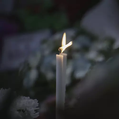 Świeca stożek biała - zestaw 40 szt. - obrazek 3