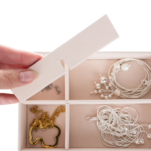 Szkatułka/ kuferek na biżuterię - czarny - obrazek 7