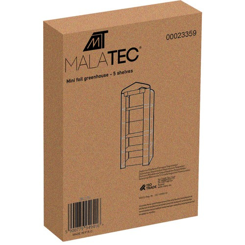 Szklarnia foliowa mini - 5 półek 23359 - obrazek 15