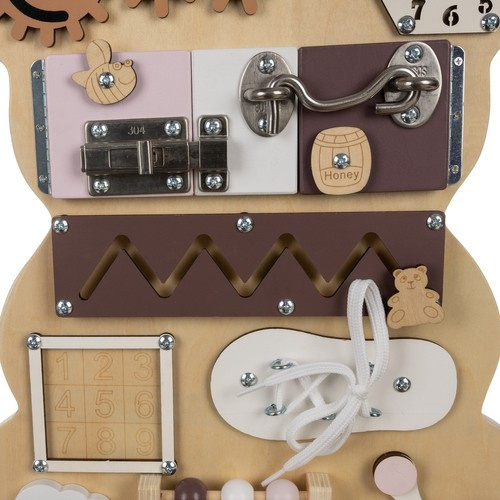 Tablica manipulacyjna- miś Kruzzel 22584 - obrazek 8