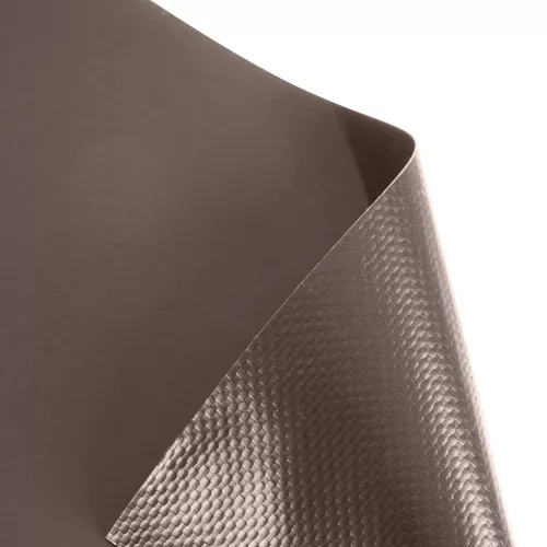 Taśma ogrodzeniowa 19cmx35m 630g/m2 brązowa 23707 - obrazek 9