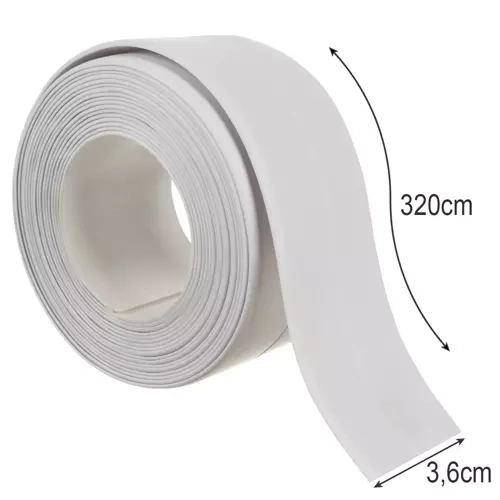Taśma uszczelniająca 3,2m- biała Ruhhy 20885 - obrazek 3