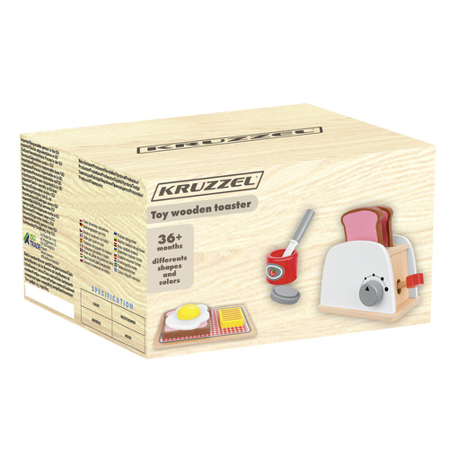 Toster drewniany zabawkowy 22435 - obrazek 2