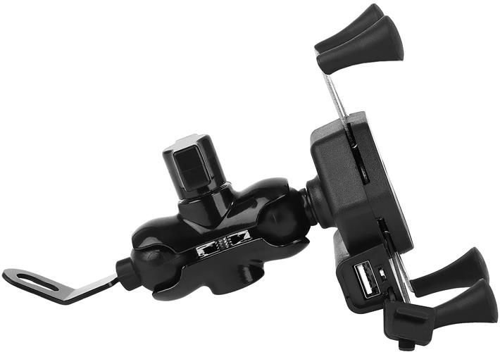 Uchwyt na telefon do motocykla z ładowarką - obrazek 9