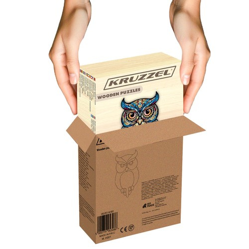 Układanka drewniana- puzzle Kruzzel 24551 - obrazek 13