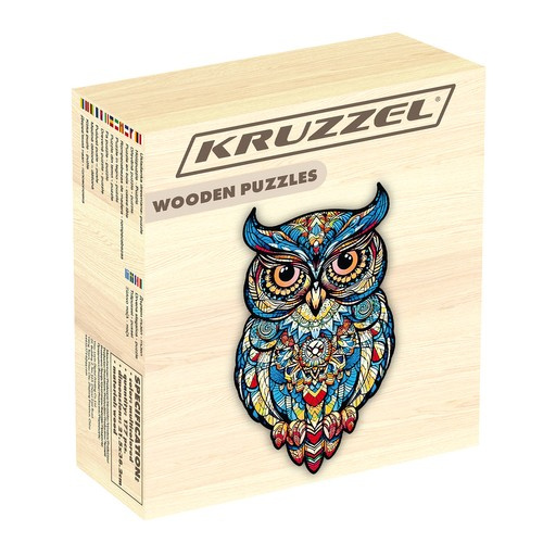 Układanka drewniana- puzzle Kruzzel 24551 - obrazek 2