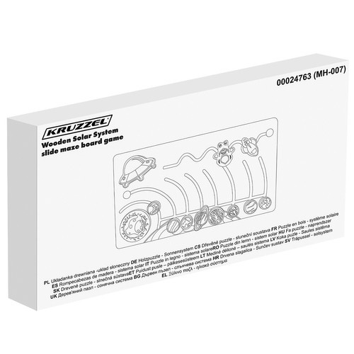 Układanka drewniana -układ słoneczny Kruzzel 24763 - obrazek 2