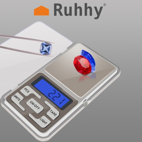 Waga kieszonkowa 200 x 0,01g 23298 - obrazek 2