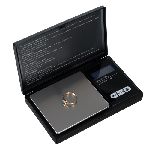 Waga kieszonkowa 500 x 0,1g z klapką 23573 - obrazek 11