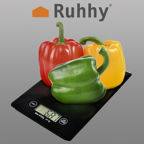 Waga kuchenna płaska Ruhhy 24211 - obrazek 2