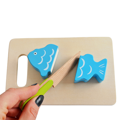 Warzywa do krojenia drewniane 21942 - obrazek 14