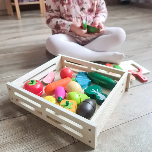 Warzywa do krojenia drewniane 21942 - obrazek 15