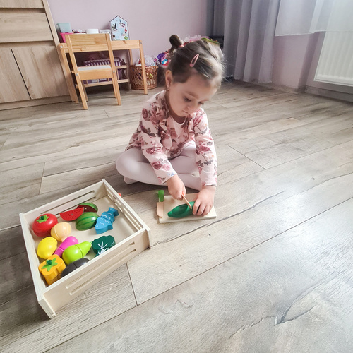 Warzywa do krojenia drewniane 21942 - obrazek 16