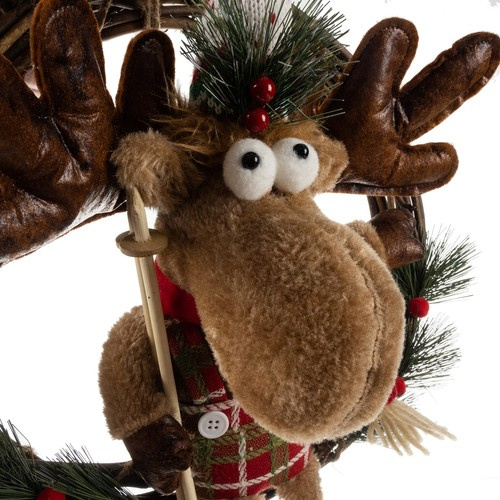 Wianek świąteczny na drzwi- renifer Ruhhy 22316 - obrazek 4