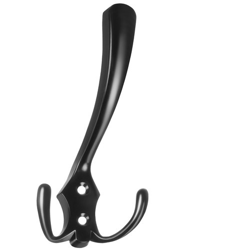 Wieszak ścienny czarny- zestaw 5 szt. - obrazek 4